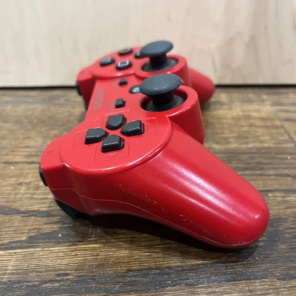 Sony Playstation 3 PS3 DualShock 3 Controller Red Genuine OEM CECHZC2U UNTESTED